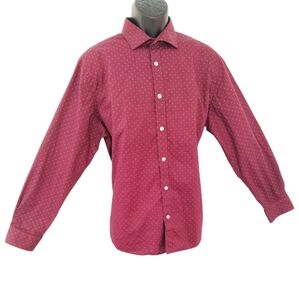 Michael Kors Button Down Long Sleeve Dress Shirt Sz XL‎